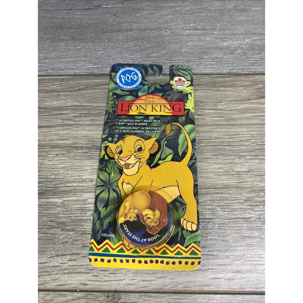 The‎ Lion Kong Pogs vintage sealed pack pog milk caps